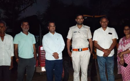 वन विभाग की बड़ी कार्रवाई: छापोली में अवैध खनन करते जेसीबी और ट्रैक्टर जब्त