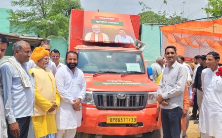 ​"अंतिम व्यक्ति तक पहुँचेगा विकास का लाभ, यही हमारा संकल्प": जुगरावर में विकास रथ यात्रा के दौरान बोले विधायक सुखवंत सिंह
