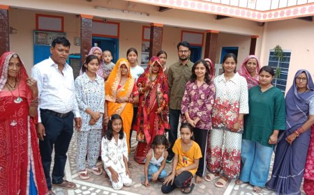 उदयपुरवाटी में "चट मंगनी पट ब्याह": गए थे गोद भराई करने, दुल्हन लेकर लौटे घर; बिना दहेज परिणय सूत्र में बंधे ललित और रेणुका