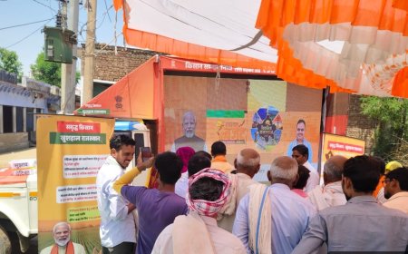 ग्राम रथ अभियान: वर्मी कम्पोस्ट से जैविक खेती की ओर बढ़ रहे किसानों के कदम, भरतपुर में लाभार्थियों को मिला अनुदान