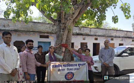 'रानी लक्ष्मीबाई आत्मरक्षा प्रशिक्षण' का भव्य समापन; छात्राओं को सिखाए गए आत्मरक्षा के गुर, 'परिंडा लगाओ-परिंदा बचाओ' अभियान का भी हुआ आगाज
