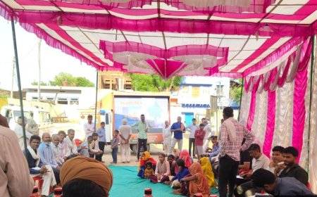 ग्राम रथ अभियान: गाँव-गाँव पहुँच रही सरकार, मौके पर हो रहा समस्याओं का निस्तारण