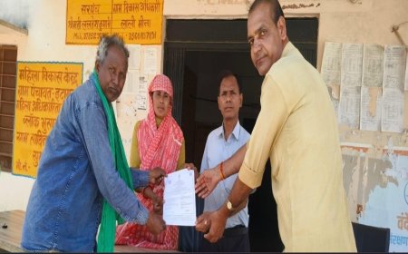 मंगला पशु बीमा योजना के तहत कुसुम को मिली 40 हजार रूपये की आर्थिक सहायता
