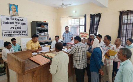 तहसीलदार विजय शुक्ला की त्वरित न्याय और पारदर्शिता ने जीता जनता का भरोसा