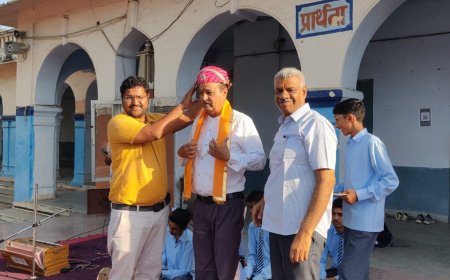 राजेंद्र मार्ग विद्यालय में 'मेवाड़ गौरव गाथा' प्रश्नोत्तरी प्रतियोगिता की दी गई जानकारी