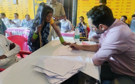 प्रेस विज्ञप्ति जिला कलेक्टर ने महमदपुर में की रात्रि चौपाल: 25 समस्याओं का हुआ मौके पर निस्तारण