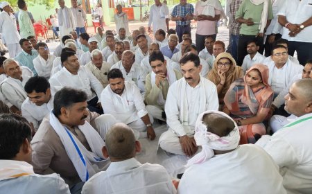 खेरली में जनभावनाओं का सैलाब: लोकप्रिय नेता बाबूलाल बैरवा को उमड़ी भीड़ ने दी भावभीनी श्रद्धांजलि