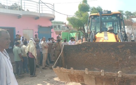 तसई में गौरव पथ निर्माण के लिए अतिक्रमण हटाने का बड़ा अभियान, सैकड़ों कब्जे ध्वस्त