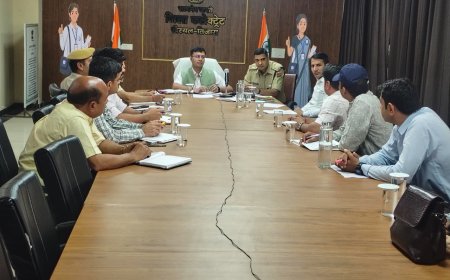 नार्को कोऑर्डिनेशन केंद्र की जिला स्तरीय बैठक आयोजित, नशा मुक्त अभियान को लेकर दिए अहम निर्देश