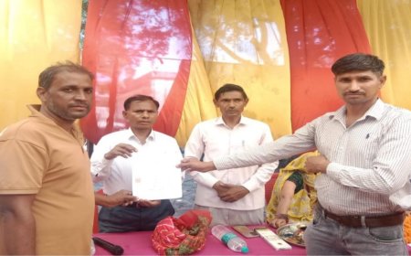 ग्राम रथ अभियान: मृदा स्वास्थ्य कार्ड से किसान सतीश की खेती में आएगा सकारात्मक बदलाव