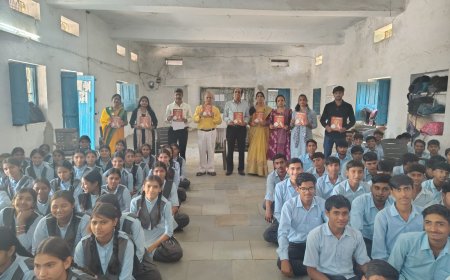 राजकीय उच्च माध्यमिक विद्यालय बरड़ोद  में कन्या किशोर कौशल अभिवर्धन शिविर संपन्न