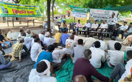 जयकारी गाँव में ‘ग्राम कृषि महोत्सव’ का आयोजन: किसानों को दी गई नैनो उर्वरक और आधुनिक ड्रोन तकनीक की जानकारी