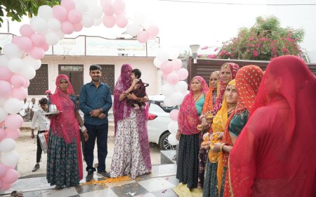 "बेटी हुई है": पाली के हाइवे पर दिखा अनूठा जश्न, बदलते भारत की तस्वीर पेश कर रहा सीरवी परिवार