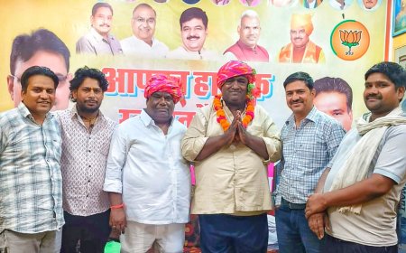 मां चामुंडा आश्रम पर भाजपा नेता सुनील अग्रवाल का भव्य अभिनंदन, कार्यकर्ताओं ने ली संगठन मजबूती की शपथ