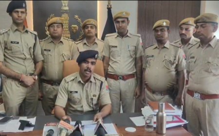 डीग पुलिस की बड़ी कार्रवाई: मुठभेड़ के बाद 70 हजार का इनामी कुख्यात अपराधी सद्दाम गिरफ्तार; पुलिस पर की फायरिंग
