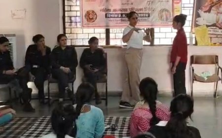 झालावाड़: 45 बालिकाओं ने सीखे आत्मरक्षा के गुर; कात्यायनी समिति के शिविर में 'कालिका टीम' ने दी ट्रेनिंग