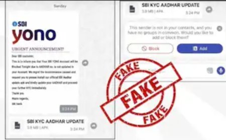 सावधान! SBI के नाम पर आ रहे इस मैसेज ने बढ़ाई धड़कनें; एक गलत क्लिक और साफ हो जाएगा बैंक खाता