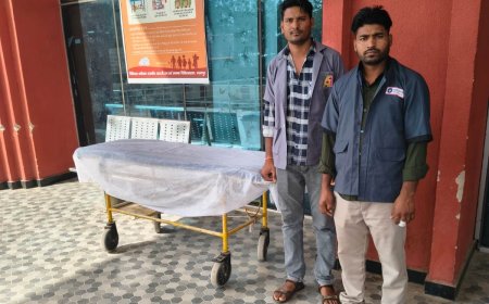 वीडियो सोशल मीडिया पर वायरल होने के बाद आपातकालीन ट्रोमा में 2 ट्रोलीपुलर स्ट्रक्चर व 2 ट्रोलीपुलर मय व्हीलचेयर आरक्षित