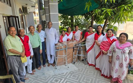 आचार्य श्री पुलक सागर जी महाराज के अवतरण दिवस के उपलक्ष में  चिकित्सा शिविर का हुआ आयोजन