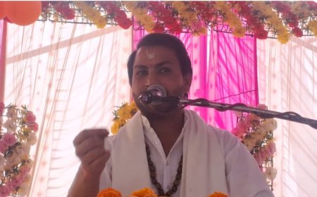 श्रीमद्भागवत कथा ज्ञान यज्ञ: श्राप भी बन सकता है मोक्ष का द्वार, यदि मन में हो भक्ति -भागवताचार्य सुनील शास्त्री