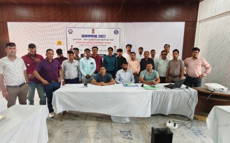 कठूमर में जनगणना-2027 हेतु प्रगणकों एवं पर्यवेक्षकों का तीन दिवसीय प्रशिक्षण हुआ समपन्न