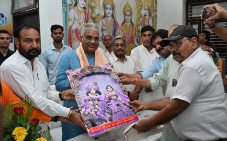केंद्रीय मंत्री भूपेंद्र यादव का रामगढ़ में भव्य अभिनंदन: पश्चिम बंगाल की जीत के सूत्रधार का कार्यकर्ताओं ने किया जोरदार स्वागत