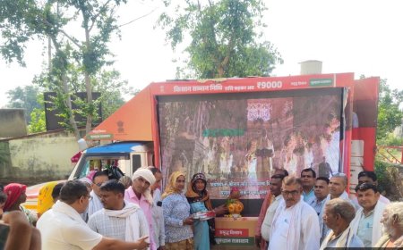 ग्राम रथ अभियान: बयाना की ग्राम पंचायतों में किसानों को मिल रहा योजनाओं का सीधा लाभ