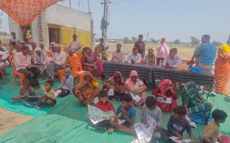 ग्राम रथ अभियान: बयाना में ग्राम पंचायत कैर के राजू को मौके पर मिला सिंचाई पाइपलाइन पर मिला अनुदान,चेहरे खिले