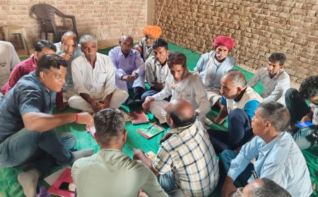 उदयपुरवाटी जल संघर्ष समिति की बैठक संपन्न; पेयजल संकट सहित कई मुद्दों पर हुआ विचार विमर्श