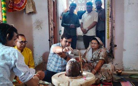 सलूंबर: जयसमंद की पाल पर गूँजे महादेव के जयकारे, धूमधाम से मनाया गया ‘सोमनाथ स्वाभिमान पर्व’