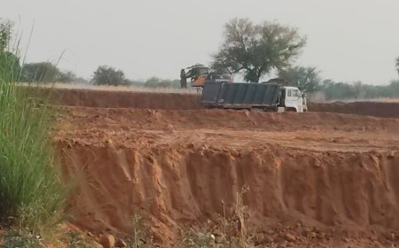 मुंडावर क्षेत्र में अवैध मिट्टी दोहन का खेल बेखौफ जारी,  राजस्व को चपत और पर्यावरण को नुकसान पहुंचाने का आरोप