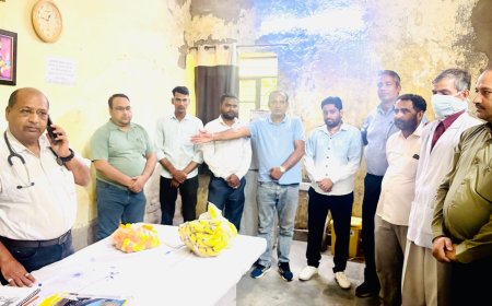 लक्ष्मणगढ़ चिकित्सालय में मनाया अन्तराष्ट्रीय नर्सेज़ दिवस