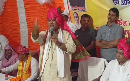 किसानों के द्वार पहुंच रहा ‘ग्राम रथ’, 17 जिलों की प्यास बुझाएगा चंबल-कालीसिंध-पार्वती का पानी : सुरेश सिंह रावत
