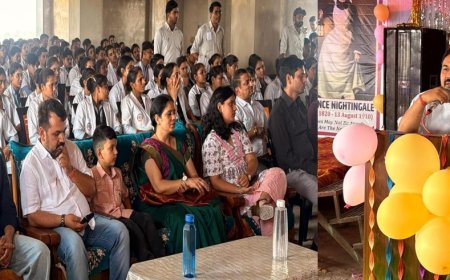 'संस्कार भारती' के विद्यार्थियों ने किया रक्तदान,  स्वास्थ्य सेवाओं में नर्सों की भूमिका अतुलनीय सन्तोष चौधरी