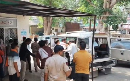 ट्रेक्टर बाईक की भिड़ंत में बाईक सवार की मौत, एक घायल गंभीर रैफर