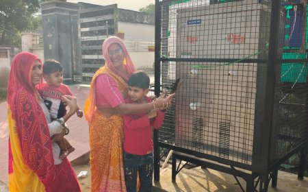 मानव सेवा की अनूठी पहल: सालवाड़ी में राहगीरों के लिए RO युक्त वाटर कूलर संचालित; अजय एवं आशीष मीणा ने पेश की मिसाल