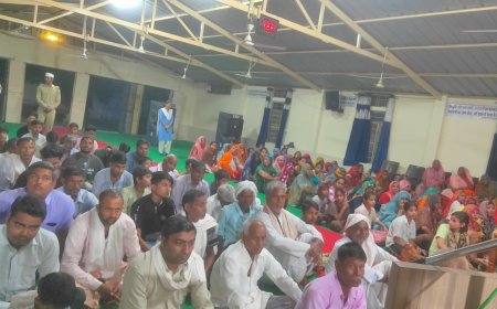राजगढ़ निरंकारी सत्संग भवन पर  समर्पण दिवस संत समागम मनाया