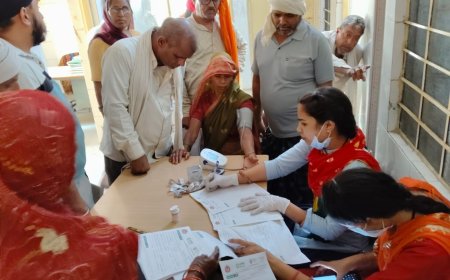 लूपिन फाउंडेशन और राजस्थान सरकार के साझा प्रयास से सीएचसी गोविंदगढ़ में स्वास्थ्य शिविर आयोजित
