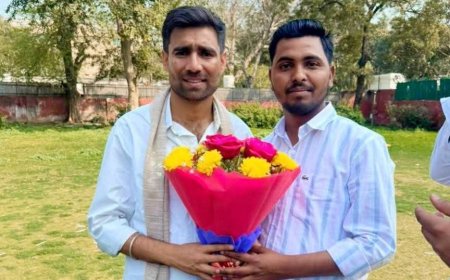 विनोद जाटव बने NSUI राजस्थान के प्रदेश महासचिव