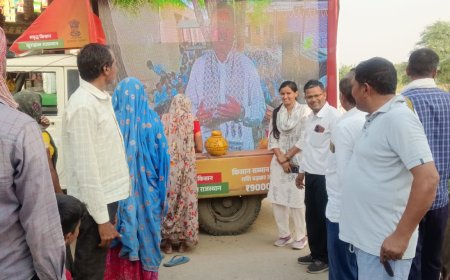 भरतपुर: 'ग्राम रथ अभियान' बना वरदान; तारबंदी योजना से किसान नेमीचंद की फसल होगी सुरक्षित
