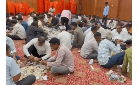 चित्तौड़गढ़ में सांवलिया सेठ का भंडार खुला: पहले दिन की गिनती में निकले 11.30 करोड़ रुपए, सोना-चांदी का चढ़ावा भी छंटनी