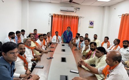 भरतपुर में किसान मोर्चा के प्रदेश अध्यक्ष कैलाश चौधरी का 20 मई को भव्य आगमन; 12 स्थानों पर होगा स्वागत, 'किसान चौपाल' में करेंगे रात्रि विश्राम