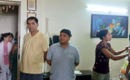 भिवाड़ी शहर की पॉश आशियाना तरंग सोसायटी में दिनदहाड़े लूट की वारदात, सुरक्षा व्यवस्था की पोल खुली