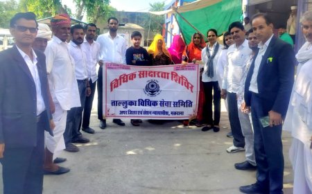 मकराना में कानूनी साक्षरता शिविर आयोजित: बाल विवाह व घरेलू हिंसा के विरुद्ध एकजुट होने का आह्वान