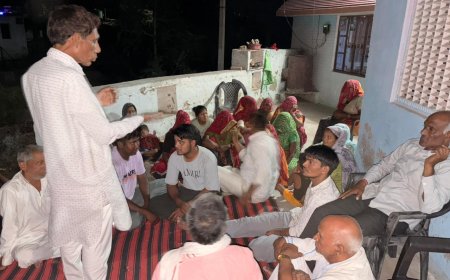 चंवरा गांव में पानी की समस्या को लेकर लोगों में भयंकर आक्रोश;  ग्रामीणों ने की पानी के टैंकर डलवाने की मांग, समस्या दूर न होने पर दी रोड जाम करने की चेतावनी