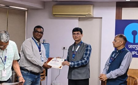 वित्तीय समावेशन में 'समृद्ध ग्राम्य अभियान' बना राजस्थान का नंबर वन मॉडल: भारतीय स्टेट बैंक ने सर्वोच्च सम्मान से नवाजा