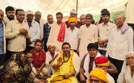 किरोड़ी धाम में संतों के सानिध्य में लक्ष्मण दास महाराज की हुई चादरपोशी, गौशाला से किरोड़ी धाम तक महिलाओं ने निकाली विशाल कलश यात्रा,