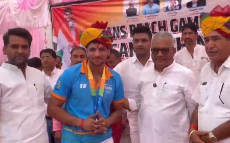 खेल से फिटनेस, तकनीक से भविष्य;  केंद्रीय मंत्री ने युवाओं को दिया नया विजन, हार कर भी फिर उठना सिखाते हैं खेल: भूपेन्द्र यादव 