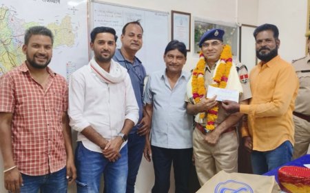 नव नियुक्त अतिरिक्त जिला पुलिस अधीक्षक का किया स्वागत, सौहार्द बनाए रखने का दिया संदेश