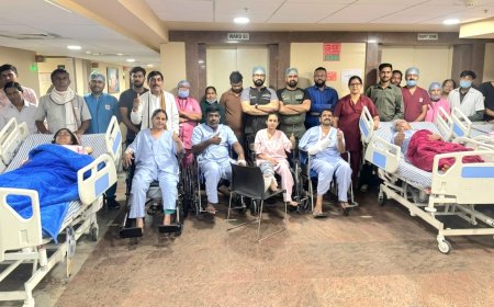 सीकेएस हॉस्पिटल के डॉ. आसिफ रज़ा की बड़ी उपलब्धि: एक दिन में 12 जटिल ऑपरेशन, 10 जॉइंट रिप्लेसमेंट सहित 2 ट्रॉमा सर्जरी सफल